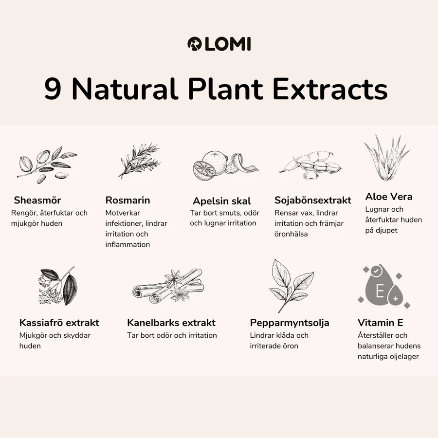 voici tous les composants de ce produit