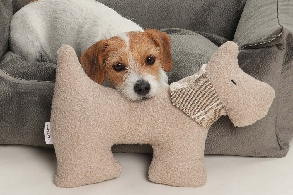 Peluche chien  Paddy avec écharpe